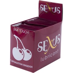  Набор из 50 пробников увлажняющей гель-смазки с ароматом вишни Silk Touch Cherry по 6 мл. каждый 