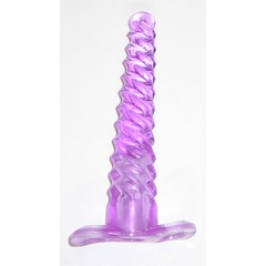  Фиолетовая анальная втулка-спираль 
