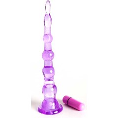  Фиолетовая вибровтулка в форме ёлочки 