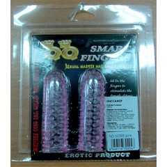  Ребристые насадки на два пальца Умные пальчики 