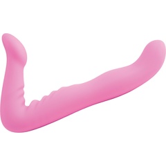  Розовый безременной фаллоимитатор-страпон 8 Strapless Strap-On 20,3 см 