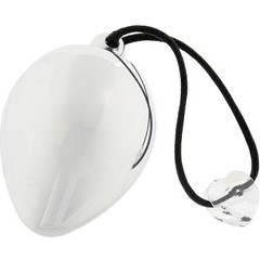  Виброяичко с кристаллом Swarovski под серебро EggXitting, 3.8 см 