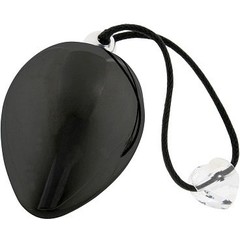  Черное иброяичко с кристаллом Swarovski EggXitting, 3.8 см 