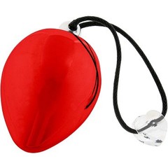  Красное виброяичко с кристаллом Swarovski EggXitting, 3.8 см 