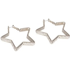  Серьги-звездочки с кристаллами Diamond Star 