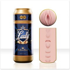  Необычный мастурбатор-вагина в банке Fleshlight Lady Lager 