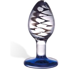  Анальная мини-пробка ручной работы со спиралью внутри, 7,5 см 