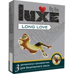  Презервативы LUXE Big Box Long Love с пролонгирующим эффектом 3 шт 