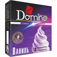  Ароматизированные презервативы Domino Ваниль 3 шт 