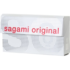  Ультратонкие презервативы Sagami Original 0.02 6 шт 