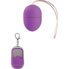  Гладкое фиолетовое виброяйцо 10 Speed Remote Vibrating Egg Small 