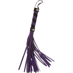  Фиолетовая плеть X-Play с бархатистыми хвостами 