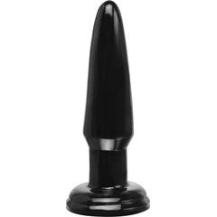  Черная малая анальная пробка Beginners Butt Plug 10 см 