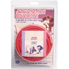  Красная веревка для фиксации Japanese Silk Love Rope 5 м 