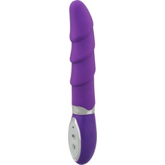  Фиолетовый водонепроницаемый вибратор Wild Flirt Dildo Vibe 18 см 