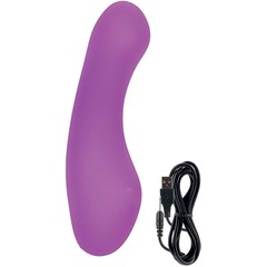  Фиолетовый миниатюрный вибратор Lust by JOPEN L2 