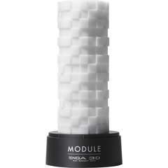 Белый 3D мастурбатор MODULE 