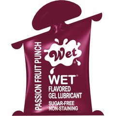  Лубрикант Wet Flavored Passionait Fruit Punch с ароматом маракуйи 10 мл 