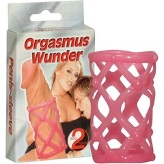  Розовая насадка-сетка Orgasmus Wunder 