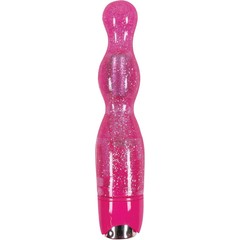  Розовая виброёлочка Starlight Gems Libra Vibrating Massager 20,5 см 