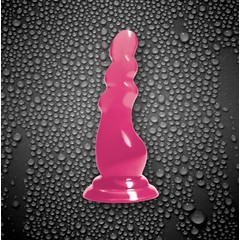  Розовая елочка-насадка Fusion Pleasure Dongs 15,2 см 