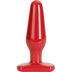  Красная пробка среднего размера Red Boy Medium 5.5 Butt Plug 14 см 