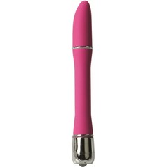  Розовый гладкий вибратор Lulu Satin Touch Vibe 15 см 