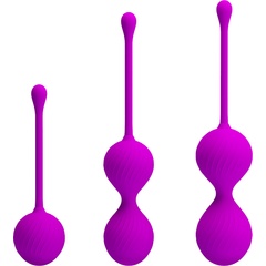  Набор лиловых вагинальных шариков Kegel Ball 