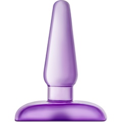  Фиолетовая анальная пробка Eclipse Pleaser Small 10,8 см 