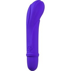  Фиолетовый мини-вибратор Universe Secret Flower 12,6 см 
