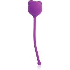  Фиолетовый вагинальный шарик с ушками Cosmo 