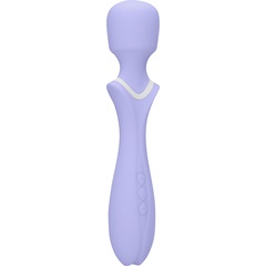  Фиолетовый вибромассажер-жезл Jiggle 