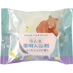  Расслабляющая соль-таблетка для ванны с ароматом юдзу 40 гр 