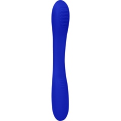  Синий двухсторонний вибратор Flex 21,5 см 