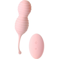  Нежно-розовые вагинальные шарики ZEFYR с пультом ДУ 
