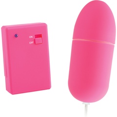  Розовое виброяйцо Remote Control Bullet с пультом ДУ 