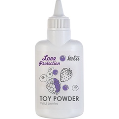  Пудра для игрушек Love Protection с ароматом лесных ягод 30 гр 