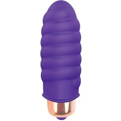  Фиолетовая вибропуля Sweet Toys 5,3 см 