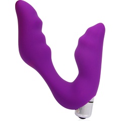  Фиолетовый вибромассажер Сosmo 12,7 см 