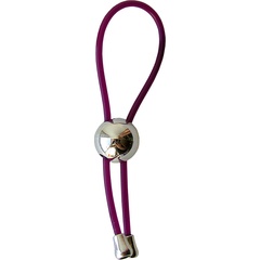  Фиолетовое эрекционное кольцо-лассо 