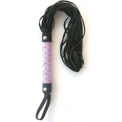  Черно-фиолетовая плетка Notabu 46 см 