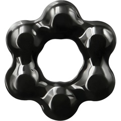  Черное эрекционное кольцо Spinner Ring 