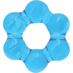  Голубое эрекционное кольцо Spinner Ring 