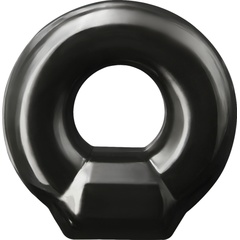  Черное эрекционное кольцо Drop Ring 