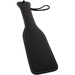  Черная плоская шлепалка Bondage Paddle 31,7 см 