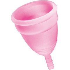  Розовая менструальная чаша Yoba Nature Coupe размер S 