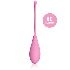  Нежно-розовый вагинальный шарик со шнурком 