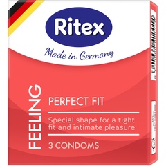  Презервативы анатомической формы с накопителем RITEX PERFECT FIT 3 шт 