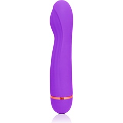  Фиолетовый вибромассажер с 20 режимами вибрации 13,5 см 