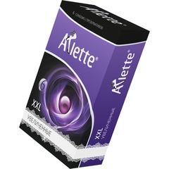  Презервативы Arlette XXL увеличенного размера 6 шт 